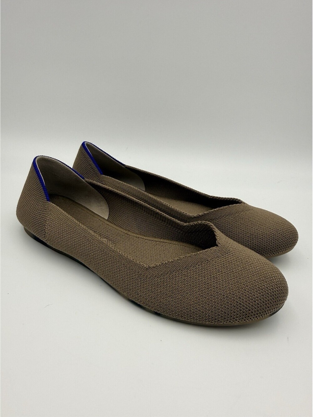 Rothy's The Flat Portobello Brown Ballet Flats Size 6.5 Women’s